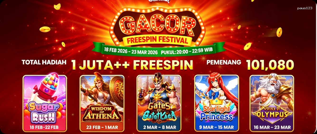 Login paus123 Sekarang Bonus Melimpah